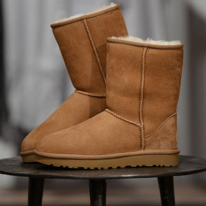 W CLASSIC SHORT BOOTS BRUN