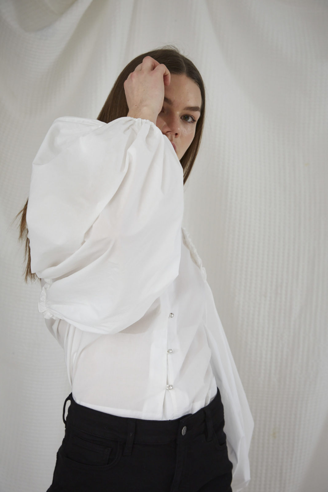SANDRA HVIT BLUSE
