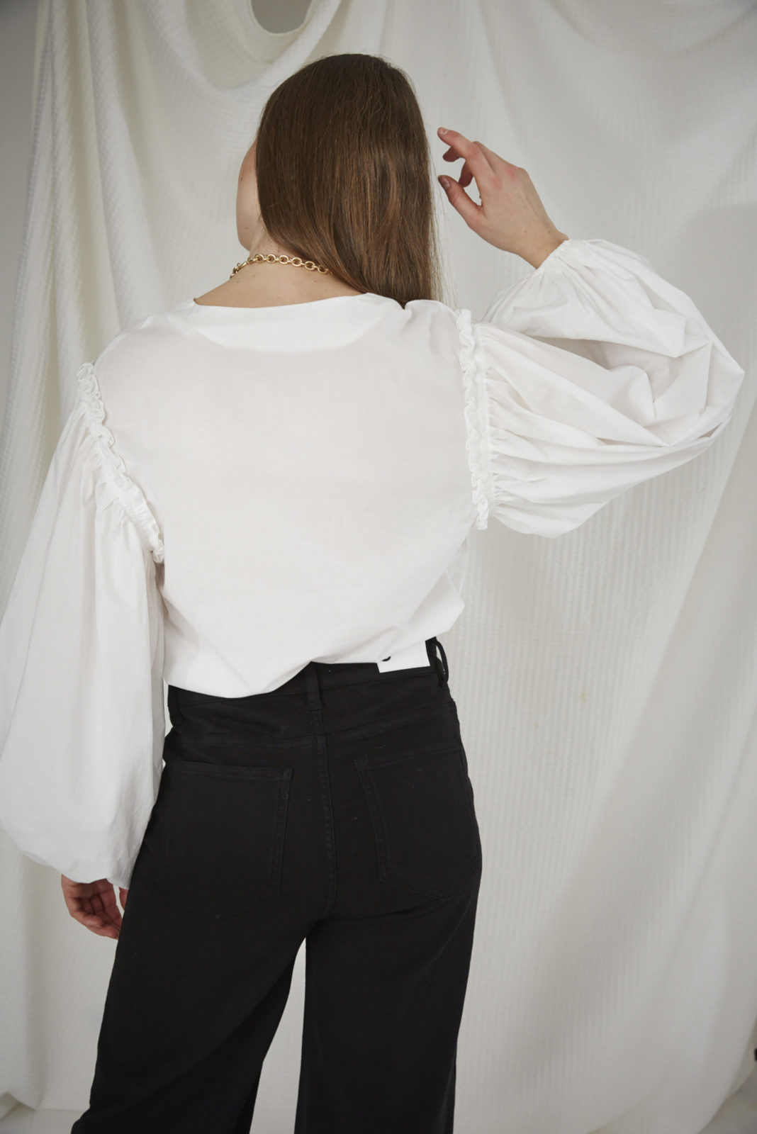 SANDRA HVIT BLUSE