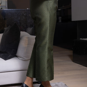 RIKKE GRØNN DRESSBUKSE