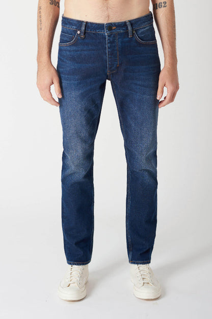 LOU SLIM JEANS BLÅ