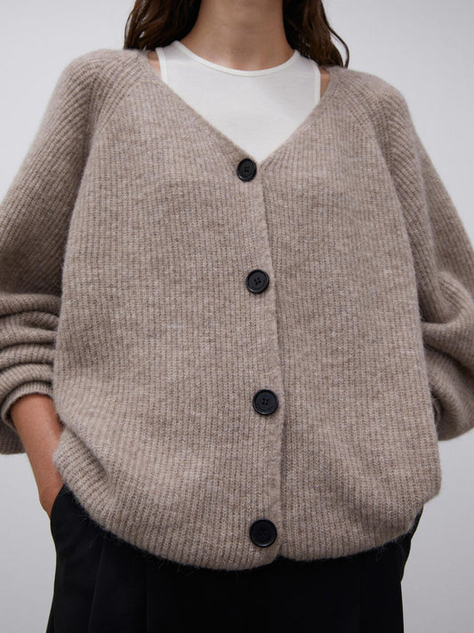 CINNUM CARDIGAN BRUN