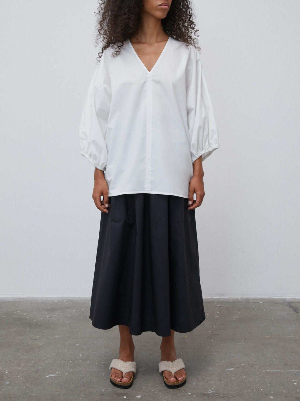 PIAMONTES BLUSE HVIT