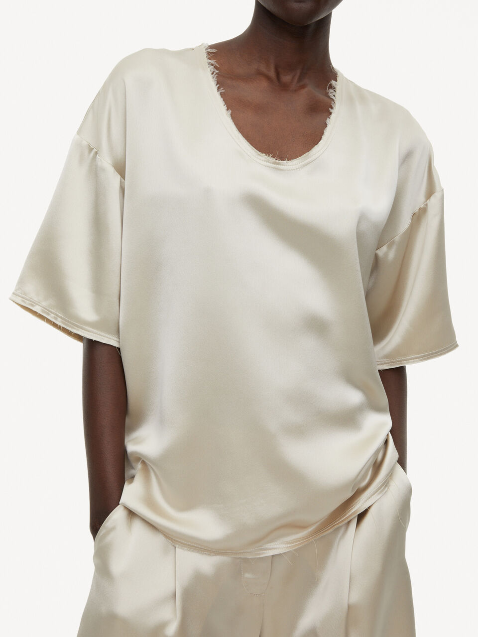 PILAVIS BLUSE BEIGE
