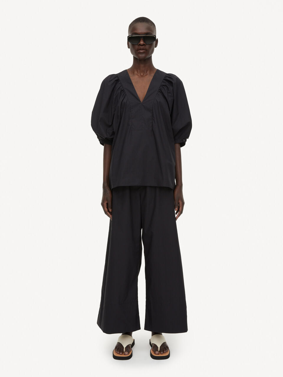 MIRALIA BLUSE SORT