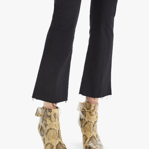 HUSTLER ANKLE FRAY SORTE JEANS