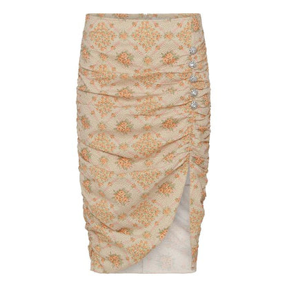 VALARIE VINTAGE FLOWER SKJØRT