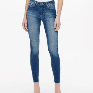 BLUSH MID SKINNY ANKEL LENGDE MØRK DEMIN