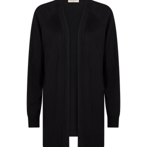 PLAIN CARDIGAN LANG SORT