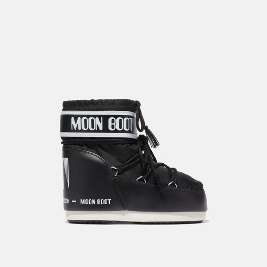 ICON LOW NYLON MÅNESTØVEL SVART