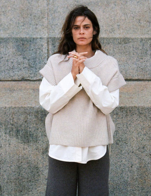 FARIMA BEIGE VEST