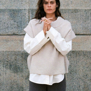 FARIMA BEIGE VEST