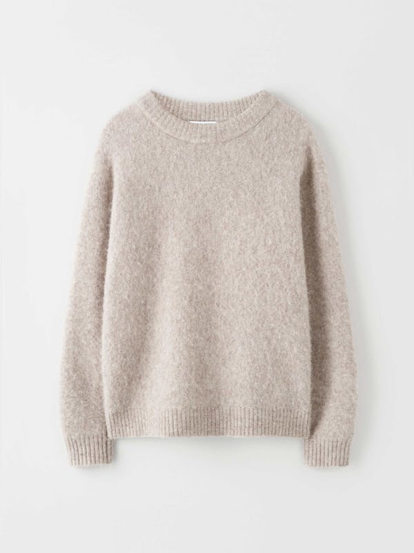 GWYNN A PULLOVER BEIGE MELANGE