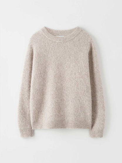 GWYNN A PULLOVER BEIGE MELANGE