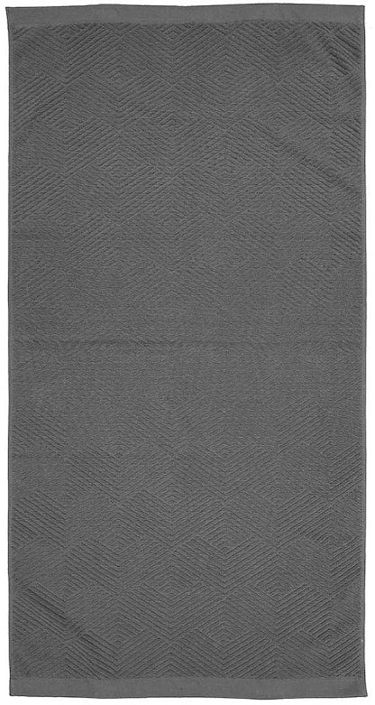 HÅNDKLE 70X140 MØRK GRÅ