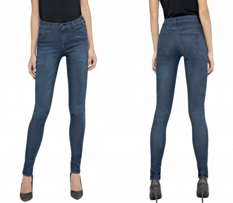 STELLA SKINNY JEANS MØRKEBLÅ