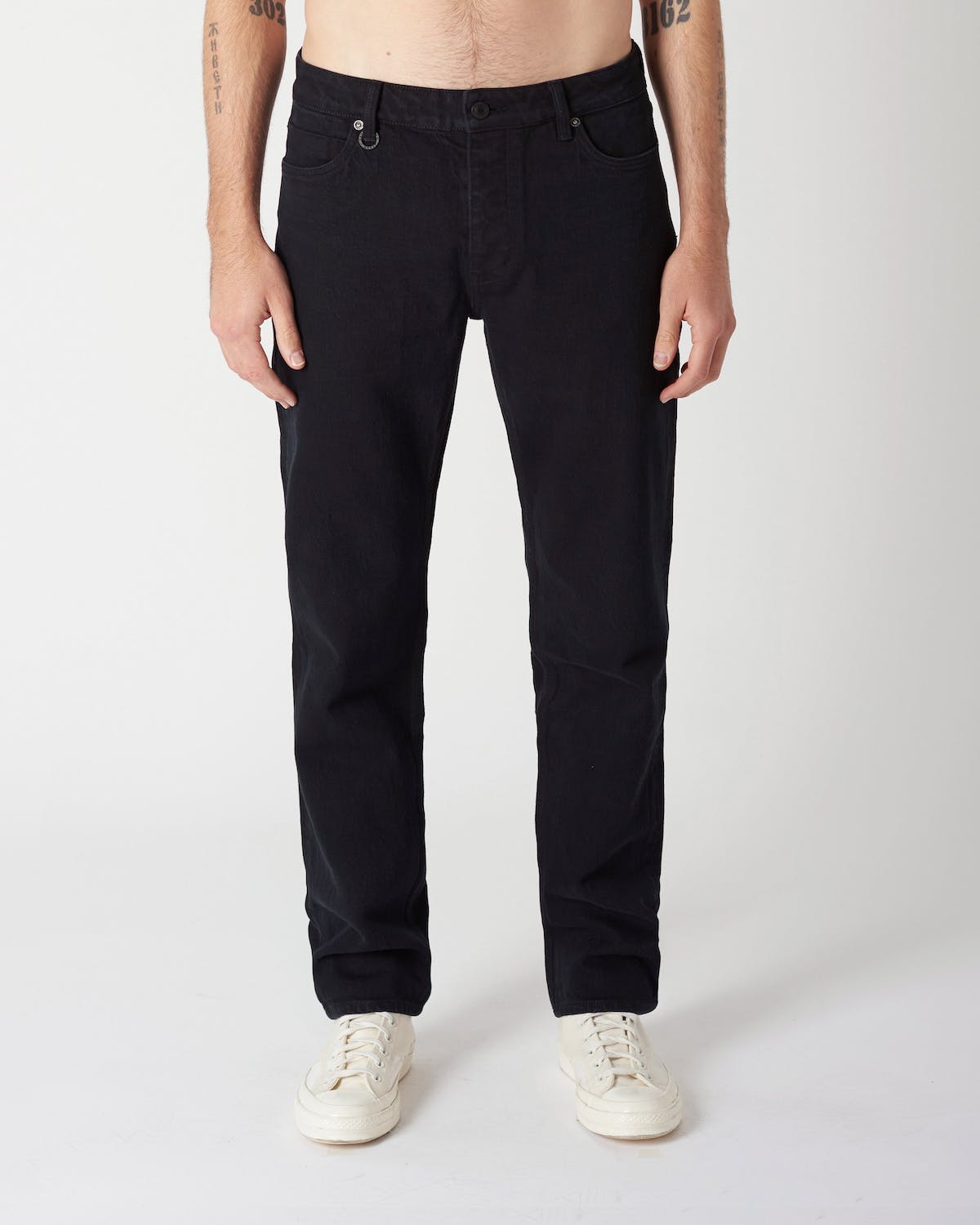 RAY STRAIGHT JEANS SORT
