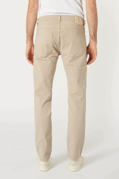 LOU SLIM TWILL BUKSE BEIGE