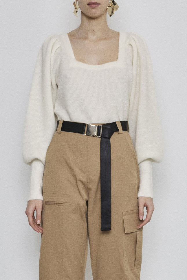 TORI BLUSE HVIT