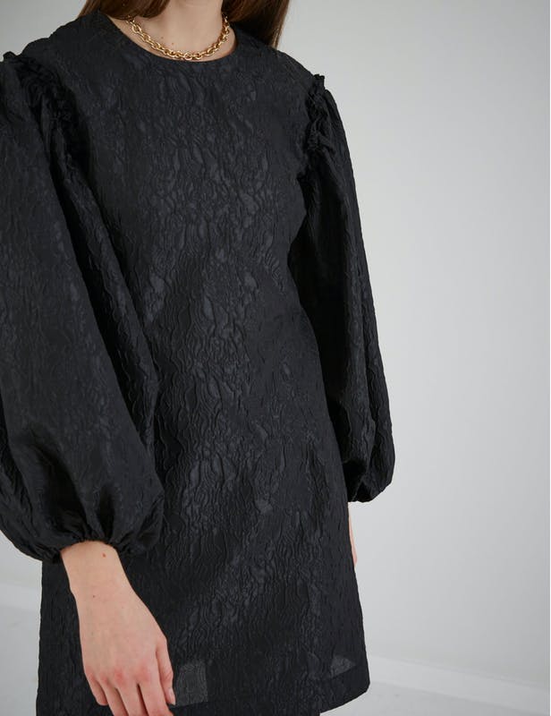 KAPPA SLEEVE SORT KJOLE