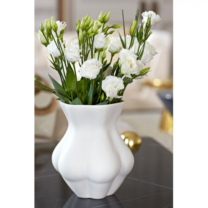 KIKI DERRIERE VASE HVIT