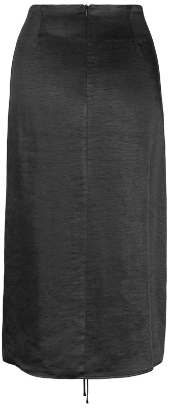 DRAWSTRING SKIRT LONG