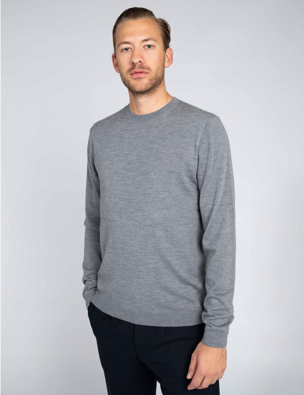MILANO CREWNECK GRÅ