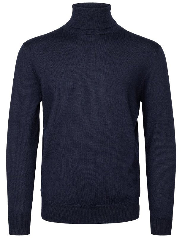 GENOVA ROLLNECK BLÅ