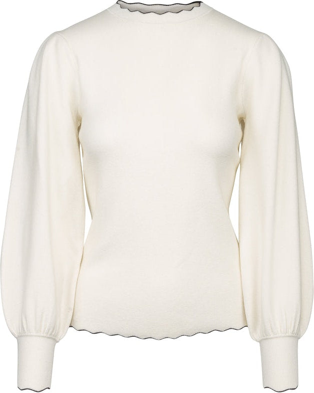 WAVE RIBBED KNIT
