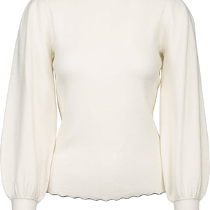 WAVE RIBBED KNIT
