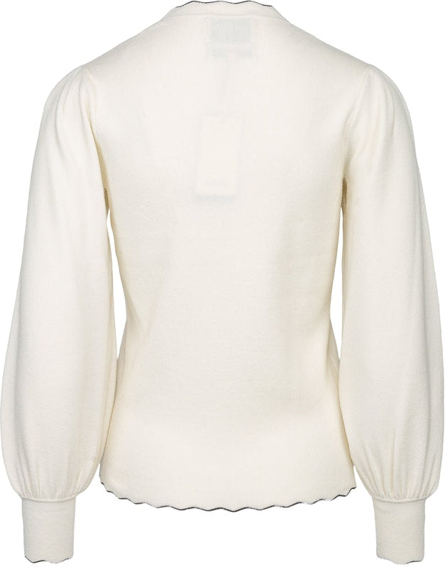 WAVE RIBBED KNIT