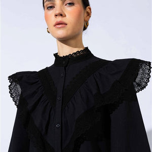 SCARLET SVART KJOLE