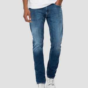 ANBASS JEANS BLÅ
