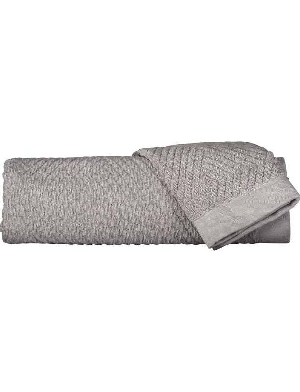 HÅNDKLE 70X140 LYS GRÅ