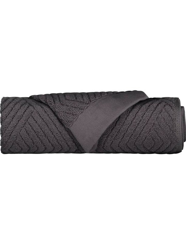 HÅNDKLE 50X70 MØRK GRÅ