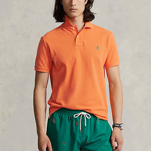 CUSTOM MESH SLIM FIT T-SKJORTE ORANSJE
