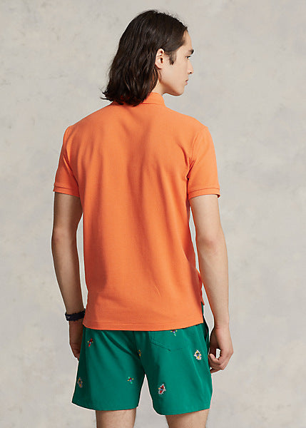 CUSTOM MESH SLIM FIT T-SKJORTE ORANSJE